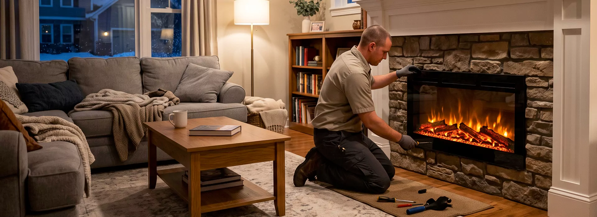 Electric Fireplace Installation Torrance in Torrance