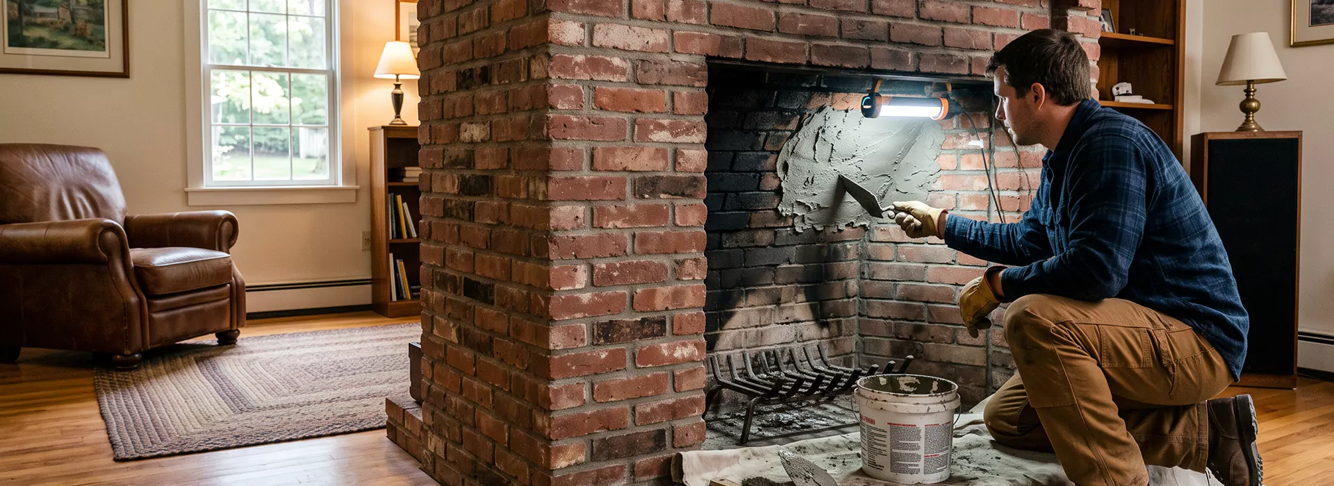Fireplace Smoke Chamber Repair in Torrance