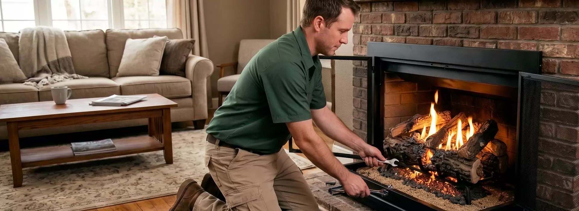 Gas Fireplace Logs in Torrance, CA