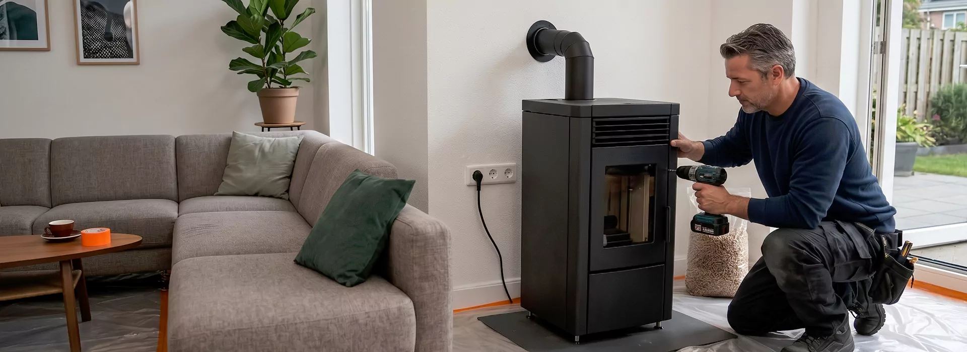 Pellet Stove Chimney Installation in Torrance, CA