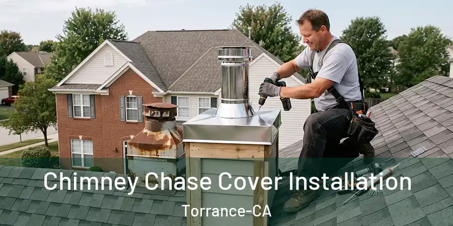 Chimney Chase Cover Installation Torrance-CA