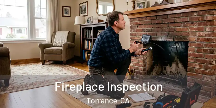  Fireplace Inspection Torrance-CA