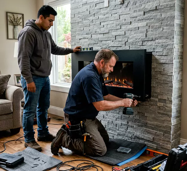 Certified Floating Fireplace Installation Company: Your Local Floating Mantel Installer in Torrance, CA
