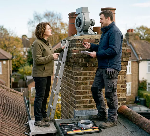 Why Torrance, CA Homeowners Choose Our Chimney Fan Installation Team?