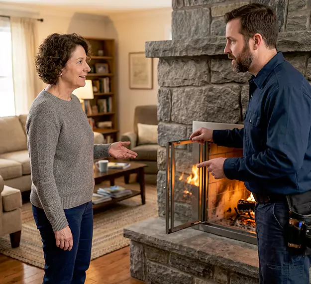 Why Homeowners Choose Our Fireplace Door Installation Team in Torrance, CA?