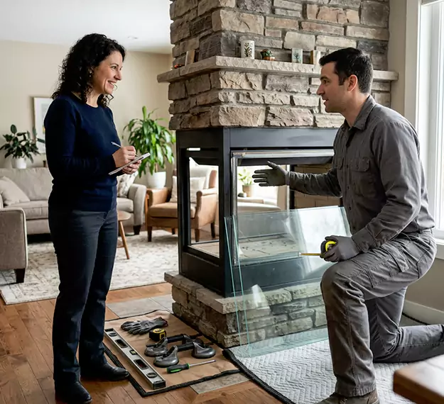 Certified Fireplace Glass Installation Company: Your Local Fireplace Glass Door Installer in Torrance, CA