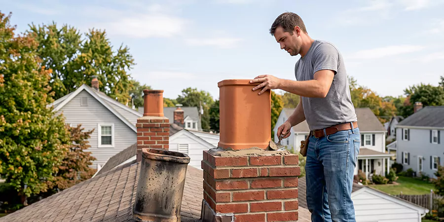 Matching Chimney Pot Replacement Torrance