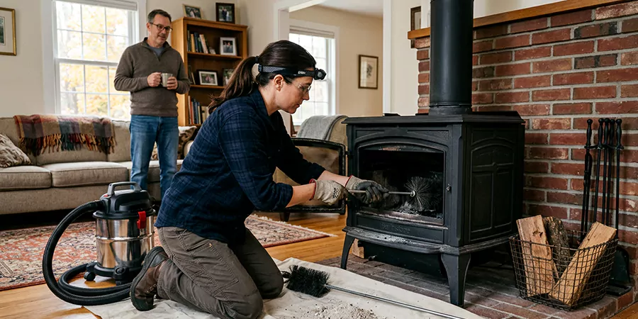 Wood Stove and Pellet Stove Cleaning Service Torrance