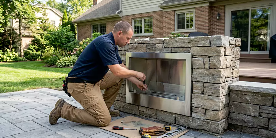 Outdoor Ethanol Fireplace Installation Torrance