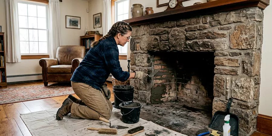 Refurbish Wood Burning Fireplace Torrance