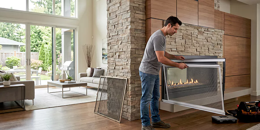 Fireplace Insert Screen Replacement Torrance