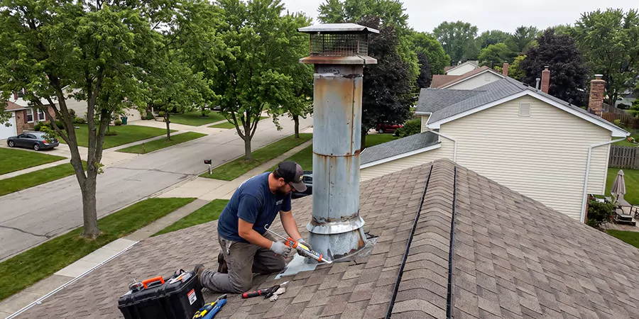 Stone, Stucco, and Metal Chimney Leak Repair Torrance