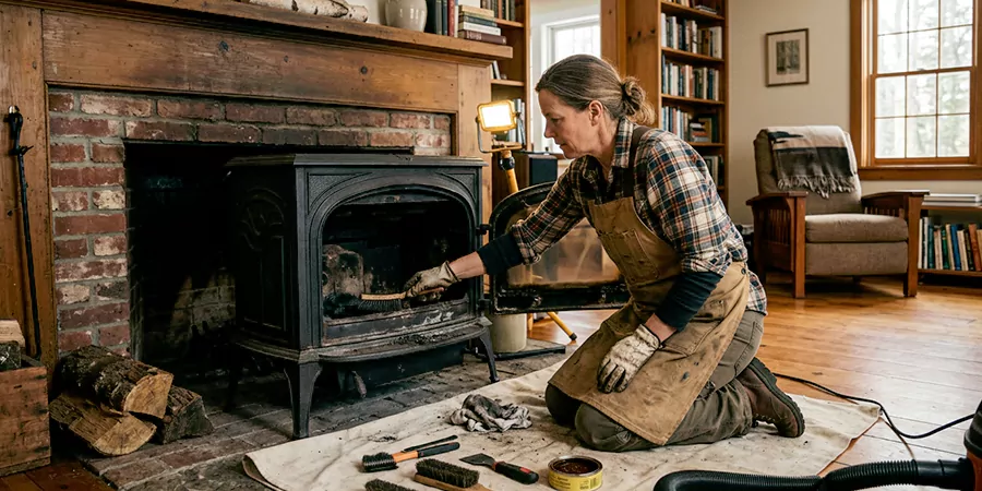 Wood Stove Restoration Torrance