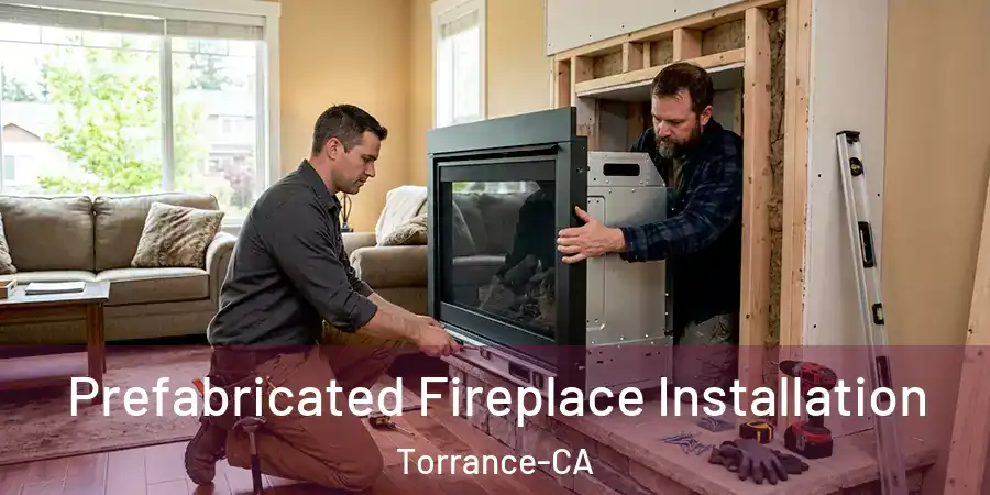  Prefabricated Fireplace Installation Torrance-CA